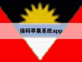 接码苹果系统app