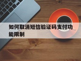如何取消短信验证码支付功能限制