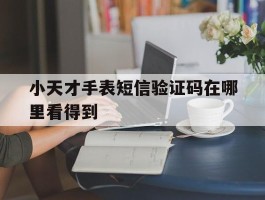 小天才手表短信验证码在哪里看得到