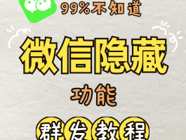如何群发短信给每个人看微信信息呢