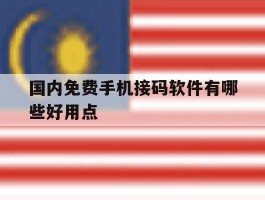 国内免费手机接码软件有哪些好用点