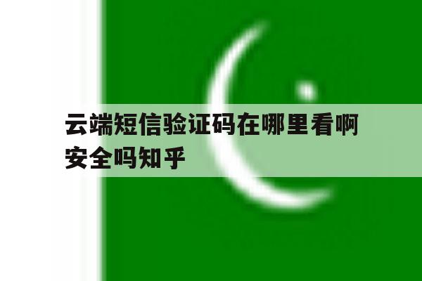 关于云端短信验证码在哪里看啊安全吗知乎的信息 关于云端短信验证码在哪里看啊安全吗知乎的信息