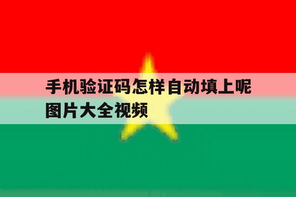 手机验证码怎样自动填上呢图片大全视频 手机验证码怎样自动填上呢图片大全视频