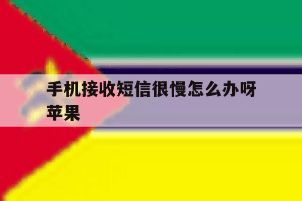 手机接收短信很慢怎么办呀苹果 手机接收短信很慢怎么办呀苹果